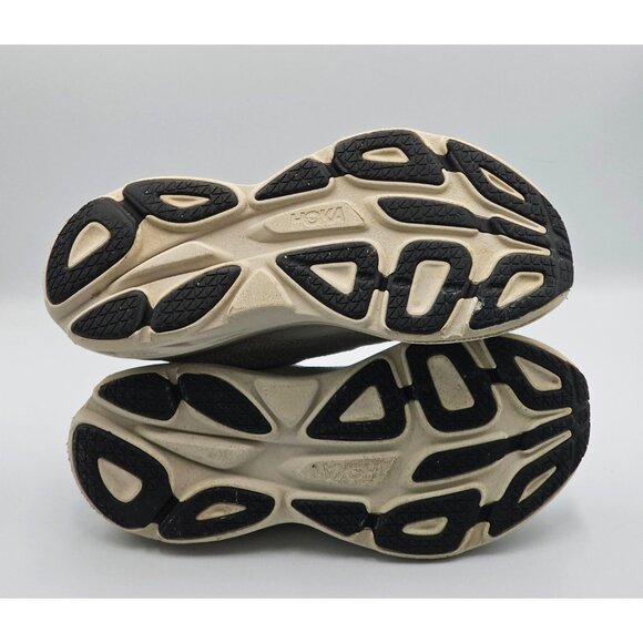 Hoka One One Men's Light Gray  Bondi 8 Athletic Running Shoes Sz 10D 2812 - Picture 7 of 16